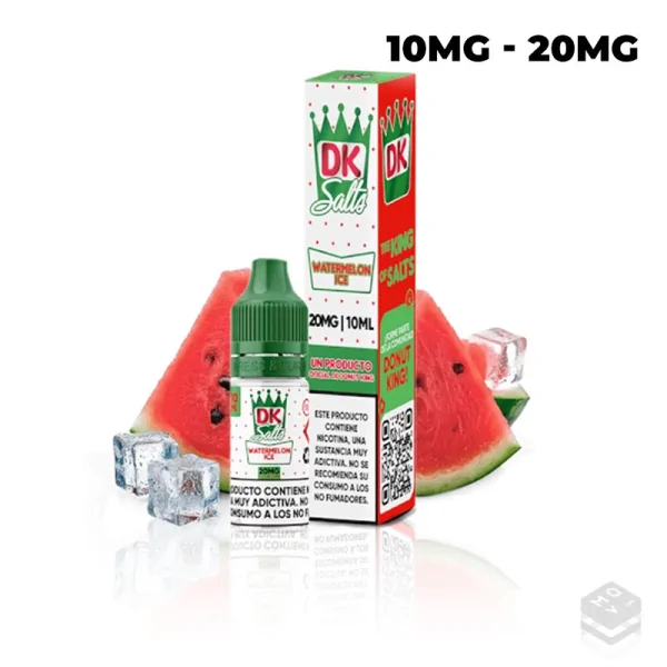 SALES DE NICOTINA WATERMELON ICE DONUT KING 10ML
