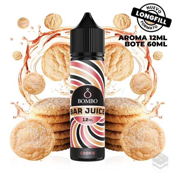 AROMA COOKIE BAR JUICE BY BOMBO 12ML LONGFILL