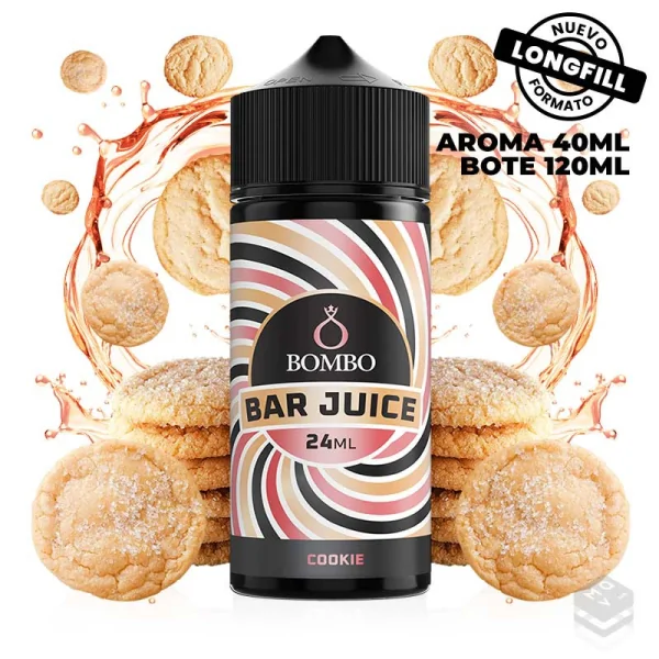 AROMA COOKIE BAR JUICE BY BOMBO 24ML LONGFILL