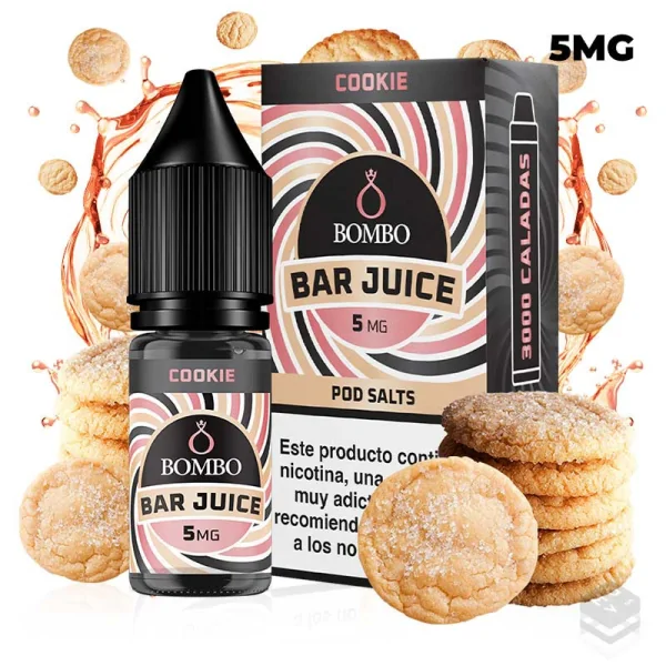 SALES DE NICOTINA COOKIE BAR JUICE BY BOMBO 10ML