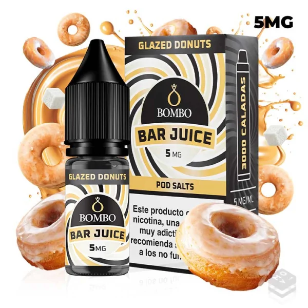 SALES DE NICOTINA GLAZED DONUT BAR JUICE BY BOMBO 10ML