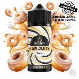 FLAVOUR GLAZED DONUT BAR JUICE BY BOMBO 24ML LONGFILL