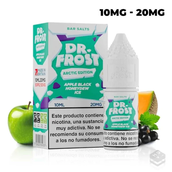 SALES DE NICOTINA APPLE BLACK HONEYDEW ICE DR FROST 10ML