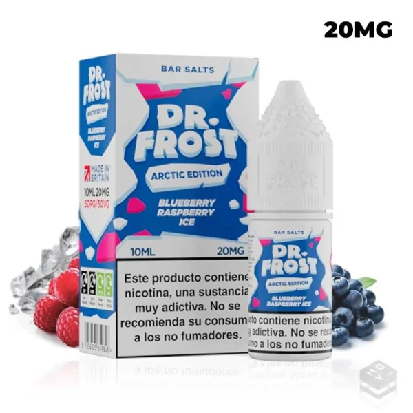 SALES DE NICOTINA BLUEBERRY RASPBERRY ICE DR FROST 10ML