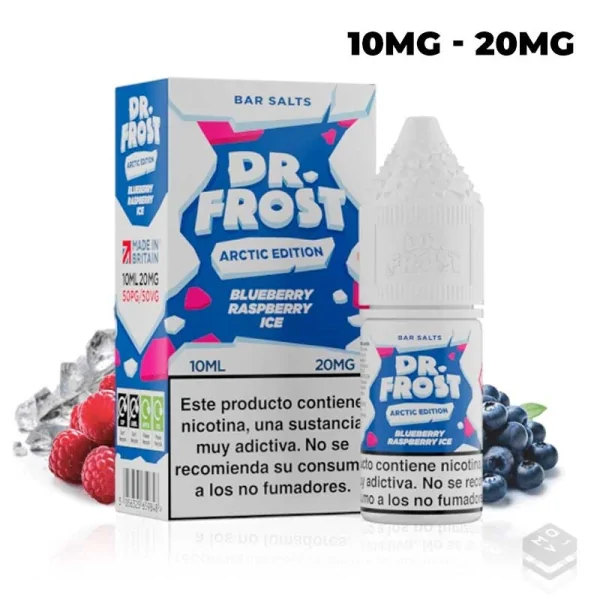 SALES DE NICOTINA BLUEBERRY RASPBERRY ICE DR FROST 10ML