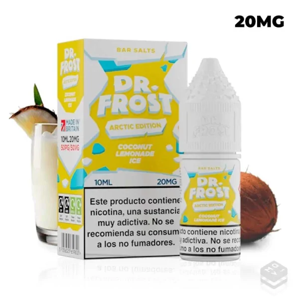 SALES DE NICOTINA COCONUT LEMONADE ICE DR FROST 10ML