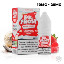 STRAWBERRY COCONUT ICE DR FROST 10ML NICOTINE SALTS