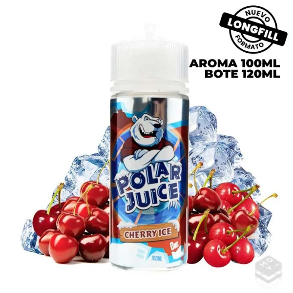 CHERRY ICE POLAR JUICE 100ML AROMA SHORTFILL