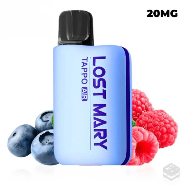 VAPER DESECHABLE LOST MARY TAPPO AIR BLUEBERRY SOUR RASPBERRY 2ML