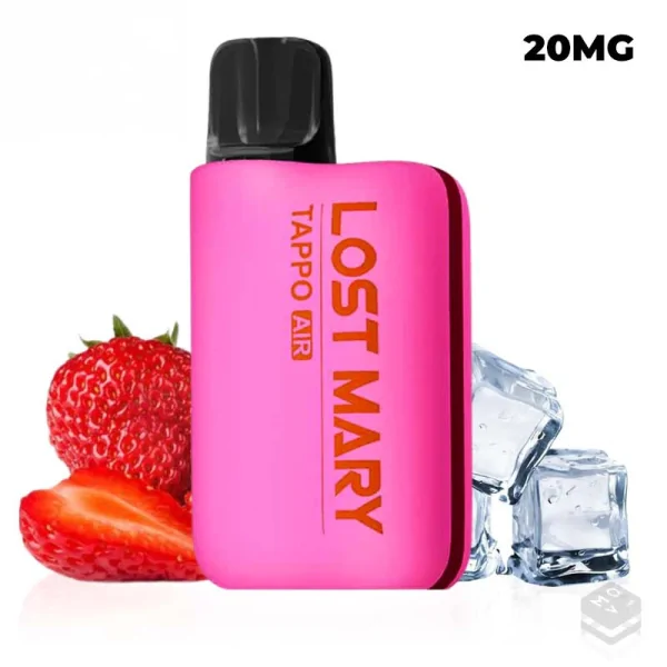 VAPER DESECHABLE LOST MARY TAPPO AIR STRAWBERRY ICE 2ML