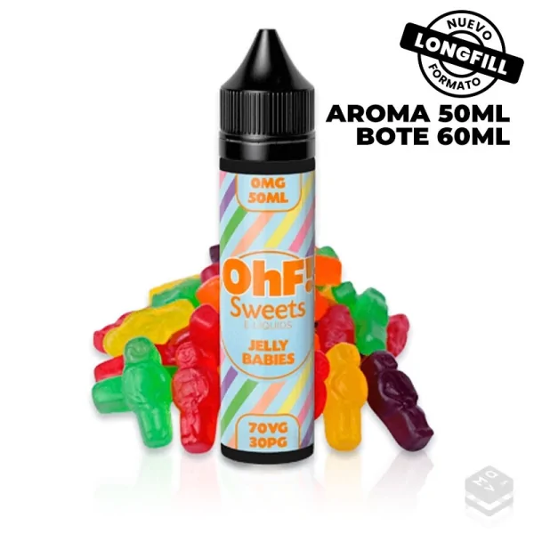 OHF SWEETS JELLY BABIES 50ML AROMA SHORTFILL