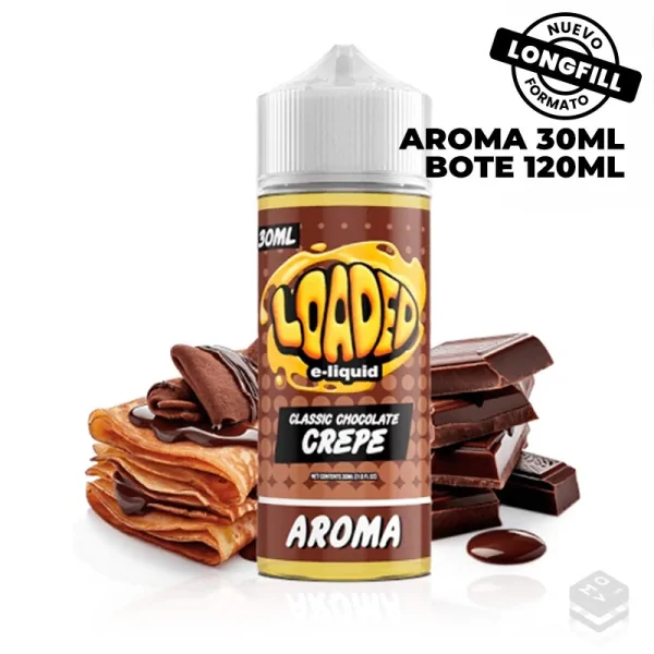 AROMA CLASSIC CHOCOLATE CREPE LOADED 30ML LONGFILL