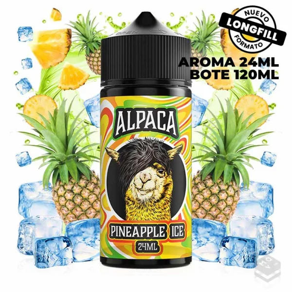 AROMA PINEAPPLE ICE ALPACA 24ML LONGFILL