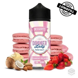 AROMA STRAWBERRY MACAROON DINNER LADY 30ML LONGFILL