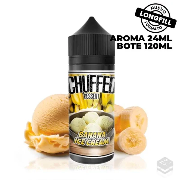 FLAVOUR BANANA ICE CREAM 24ML CHUFFED LONGFILL