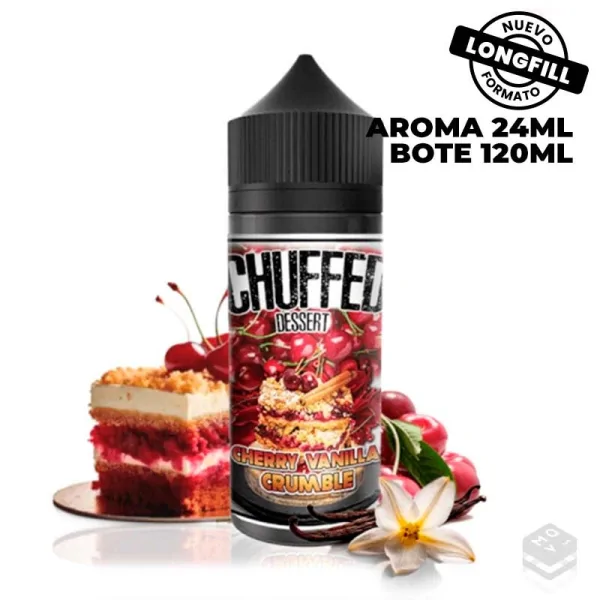 FLAVOUR CHERRY VANILLA CRUMBLE 24ML CHUFFED LONGFILL