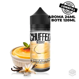 AROMA CUSTARD 24ML CHUFFED LONGFILL