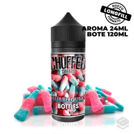 FLAVOUR BUBBLEGUM BOTTLES 24ML CHUFFED LONGFILL