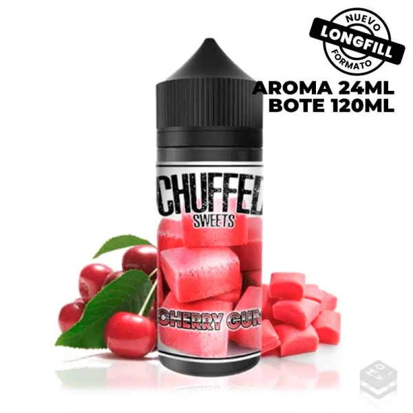 FLAVOUR CHERRY GUM 24ML CHUFFED LONGFILL