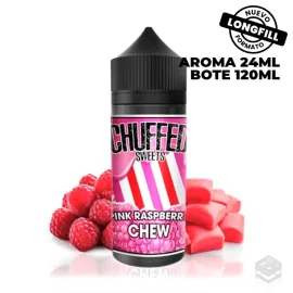 AROMA PINK RASPBERRY CHEW 24ML CHUFFED LONGFILL