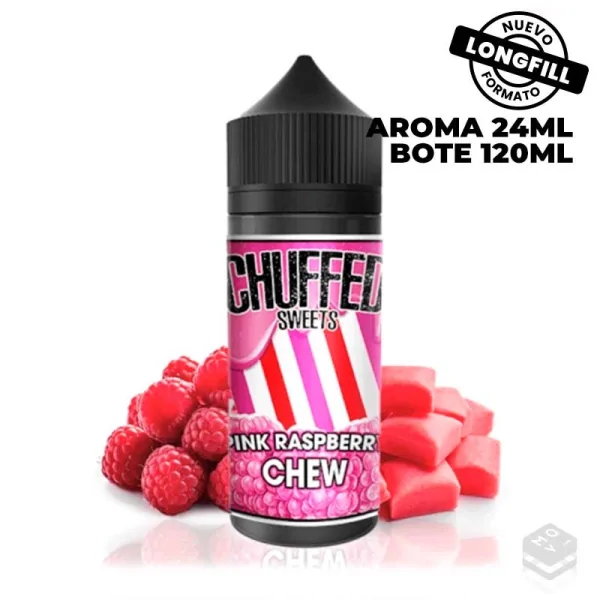 FLAVOUR PINK RASPBERRY CHEW 24ML CHUFFED LONGFILL