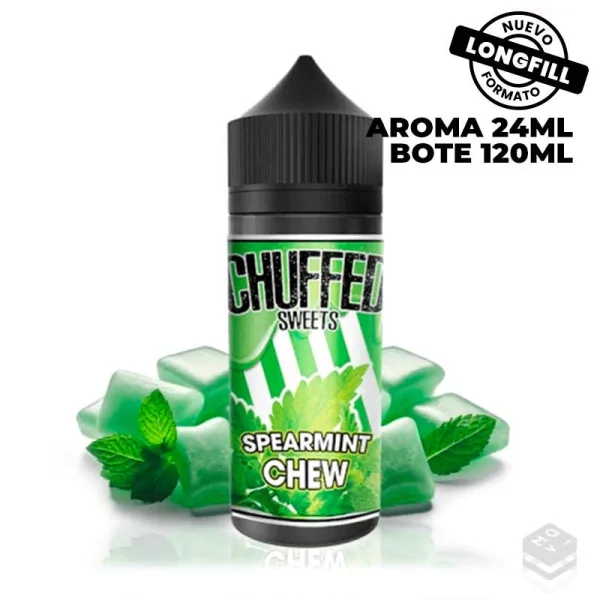 AROMA SPEARMINT CHEW 24ML CHUFFED LONGFILL