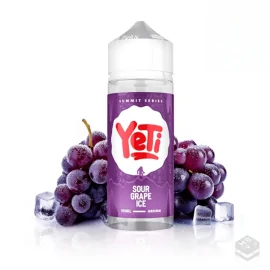 FLAVOUR SOUR GRAPE ICE 10ML YETI LONGFILL