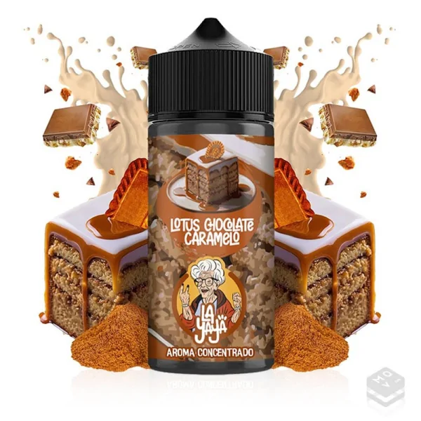 FLAVOUR LOTUS CHOCOLATE Y CARAMELO LA YAYA 30ML LONGFILL