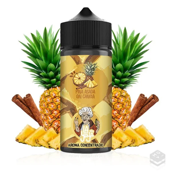 AROMA PIÑA ASADA CON CANELA LA YAYA 30ML LONGFILL