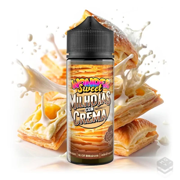 FLAVOUR MILHOJAS CON CREMA VAPEMONIADAS 30ML LONGFILL