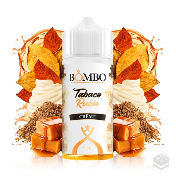FLAVOUR TABACO RUBIO CREME BOMBO ELIQUIDS 30ML LONGFILL