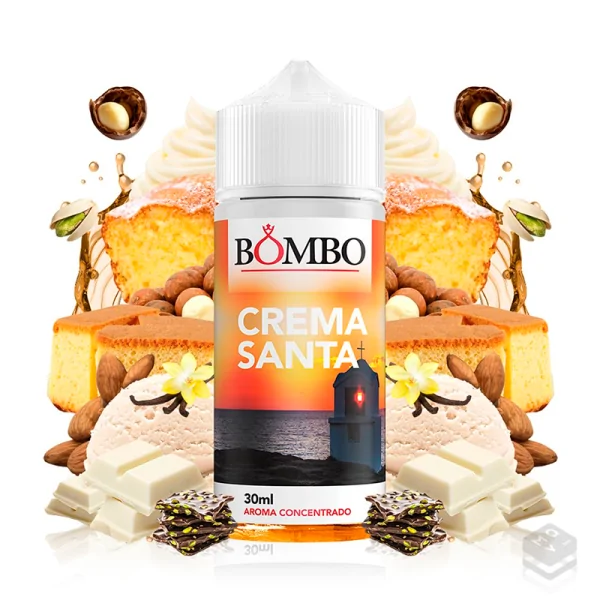 AROMA CREMA SANTA BOMBO ELIQUIDS 30ML LONGFILL