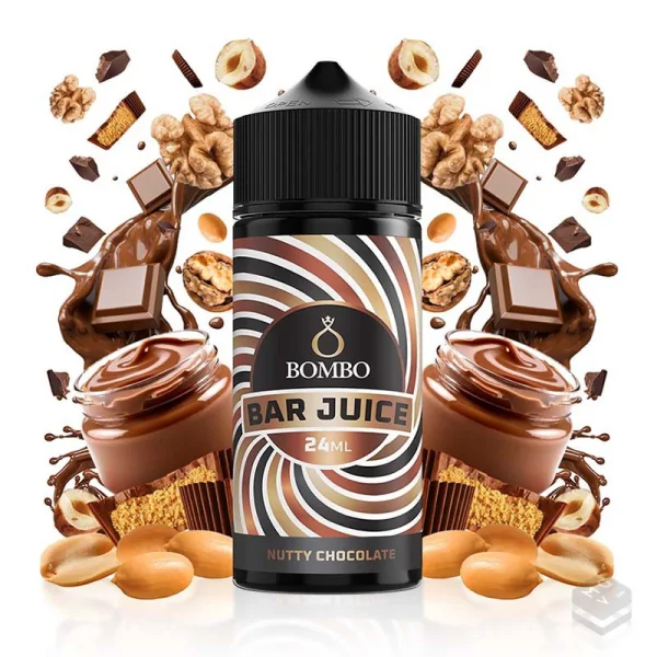 AROMA NUTTY CHOCOLATE BAR JUICE BY BOMBO 24ML LONGFILL
