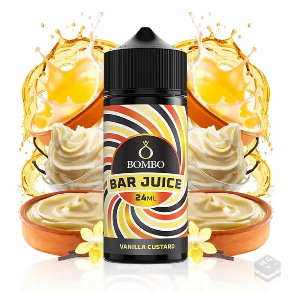 AROMA VANILLA CUSTARD BAR JUICE BY BOMBO 24ML LONGFILL