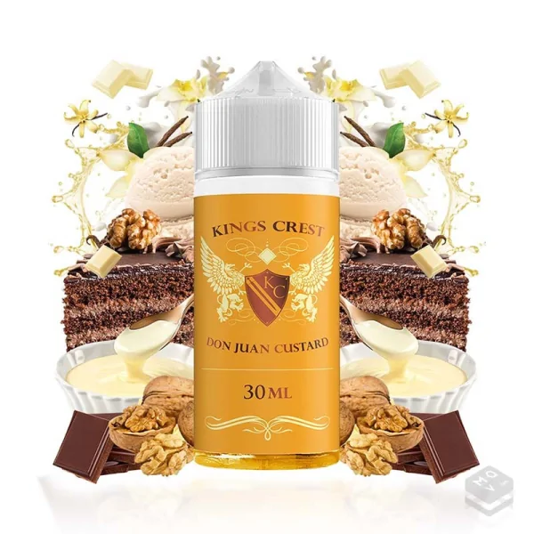 FLAVOUR DON JUAN CUSTARD KINGS CREST 30ML VAPE
