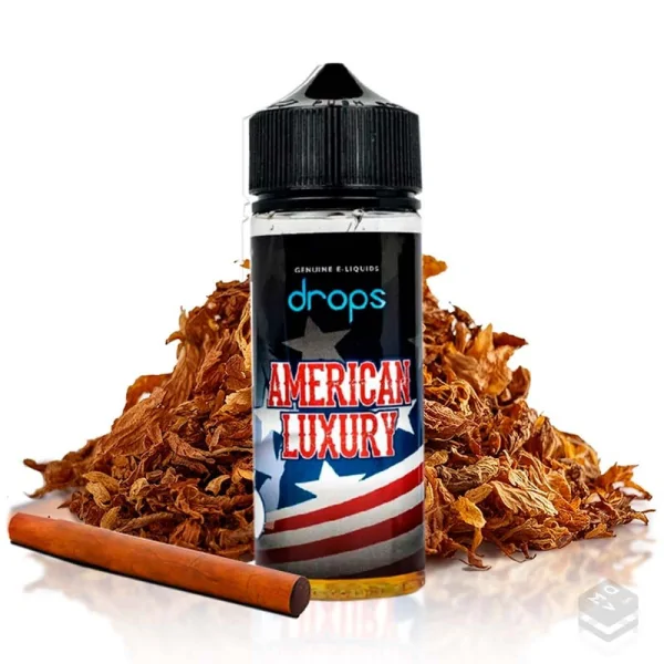 FLAVOUR AMERICAN LUXURY DROPS 40ML LONGFILL VAPE