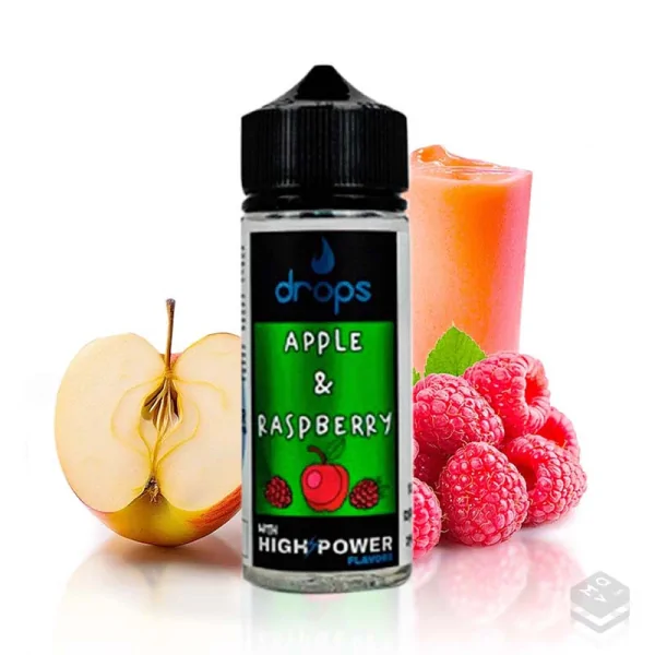 AROMA APPLE RASPBERRY DROPS 40ML LONGFILL