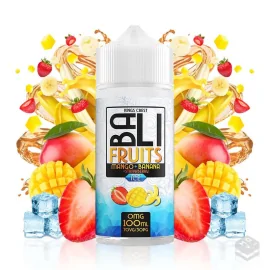 AROMA MANGO BANANA STRAWBERRY ICE 30ML BALI FRUITS BY KINGS CREST (LONGFILL)