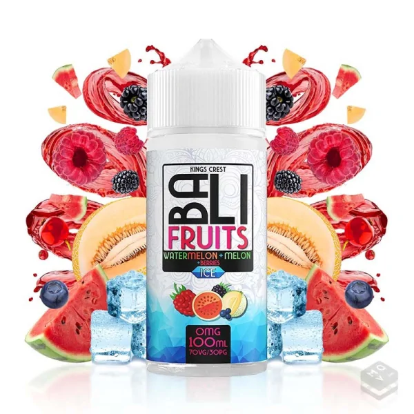 FLAVOUR WATERMELON MELON BERRIES ICE 30ML BALI FRUITS BY KINGS CREST (LONGFILL)