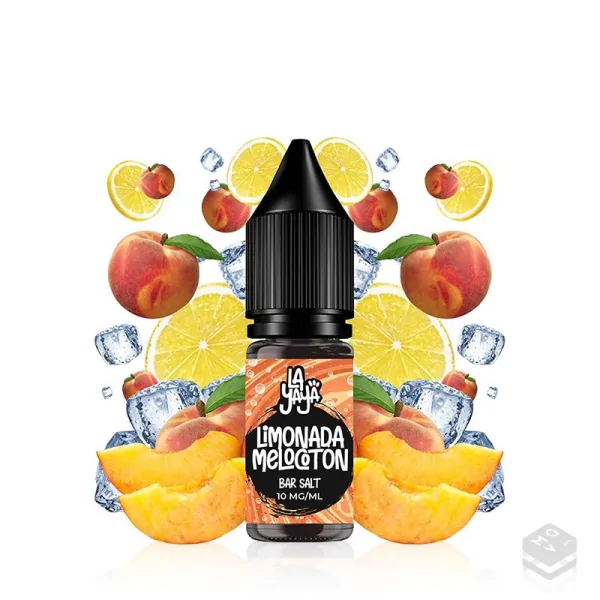 NICOTINE SALTS LIMONADA DE MELOCOTON LA YAYA SALT 10ML
