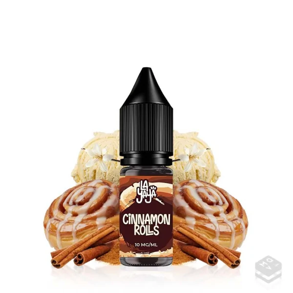 NICOTINE SALTS CINNAMON ROLL LA YAYA SALT 10ML