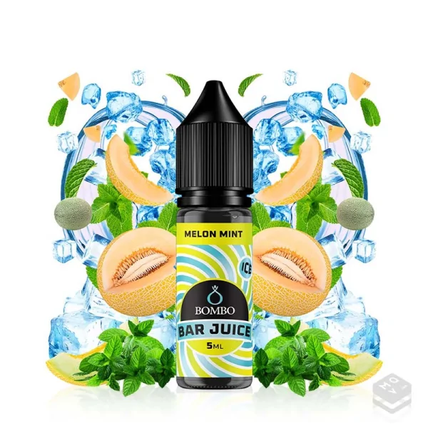 AROMA MELON MINT ICE BAR JUICE BY BOMBO 5ML LONGFILL