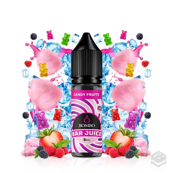 FLAVOUR CANDY FRUITS ICE BAR JUICE BY BOMBO 5ML LONGFILL