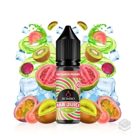 FLAVOUR KIWI GUAVA PASSION ICE BAR JUICE BY BOMBO 5ML MINILONGFILL