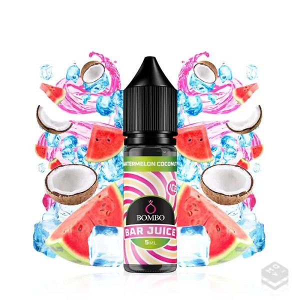 AROMA WATERMELON COCONUT ICE BAR JUICE BY BOMBO 5ML LONGFILL