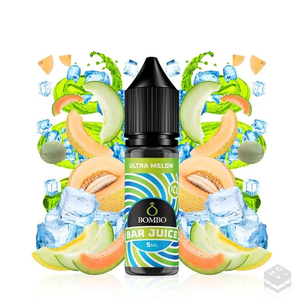 FLAVOUR ULTRA MELON ICE BAR JUICE BY BOMBO 5ML LONGFILL