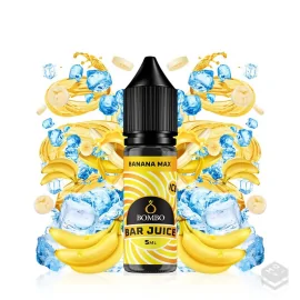 FLAVOUR BANANA MAX ICE BAR JUICE BY BOMBO 5ML MINILONGFILL