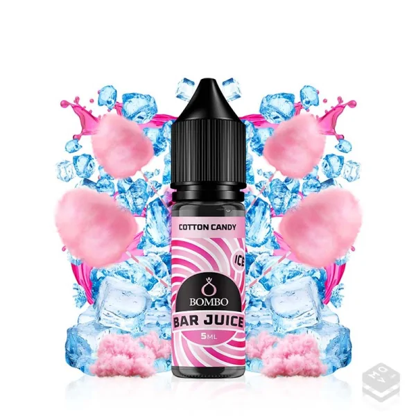 AROMA COTTON CANDY ICE BAR JUICE BY BOMBO 5ML LONGFILL