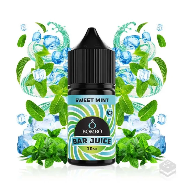 AROMA SWEET MINT ICE BAR JUICE BY BOMBO 10ML LONGFILL
