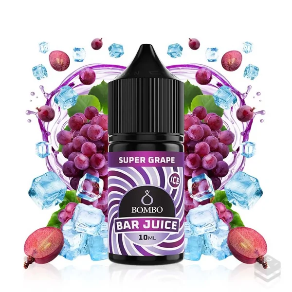 FLAVOUR SUPER GRAPE ICE BAR JUICE BY BOMBO 10ML LONGFILL